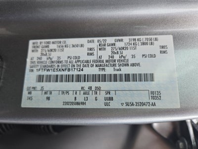 2022 Ford F-150 Base