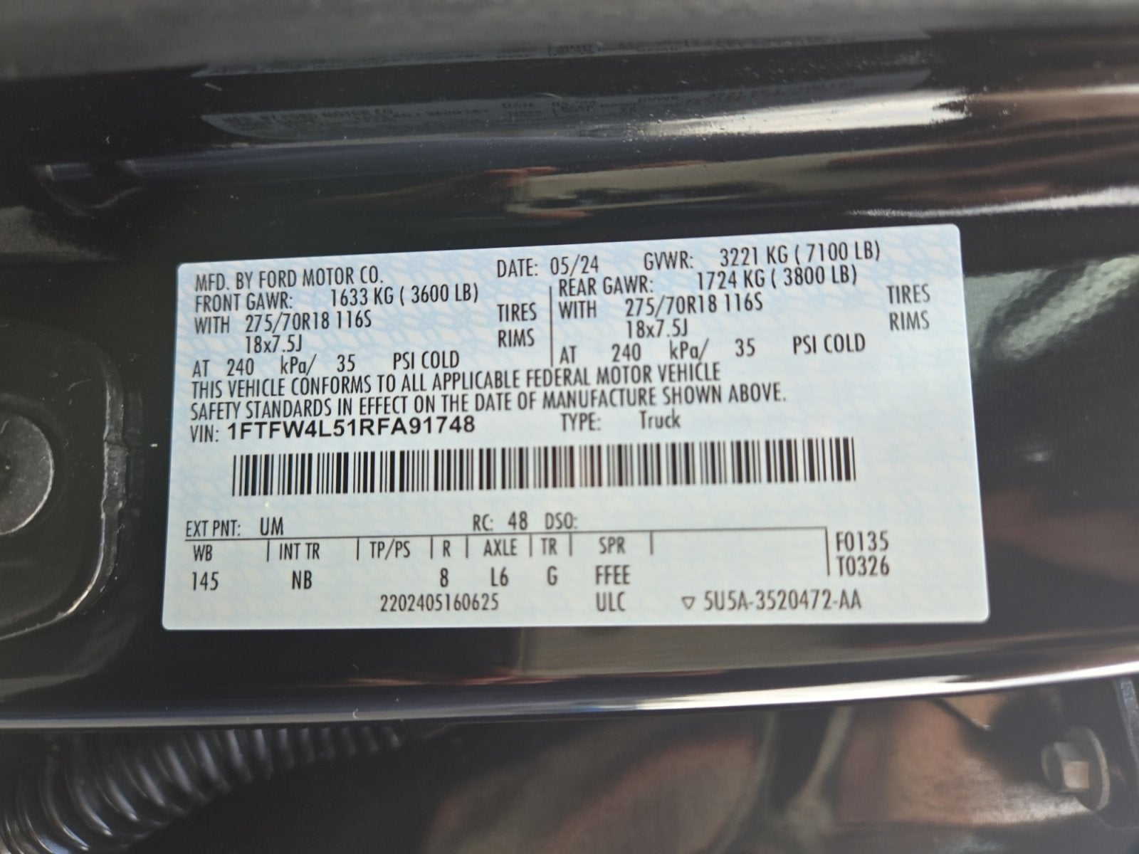 2024 Ford F-150 Tremor