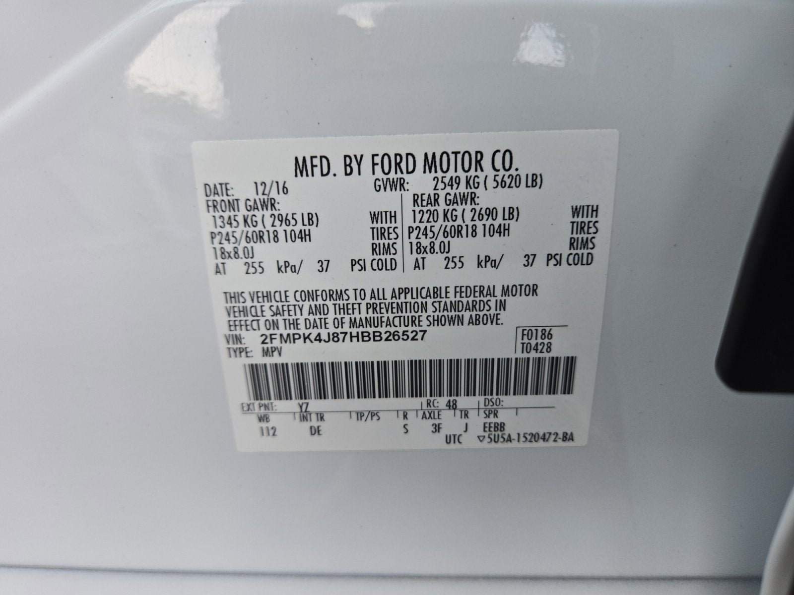 2017 Ford Edge SEL