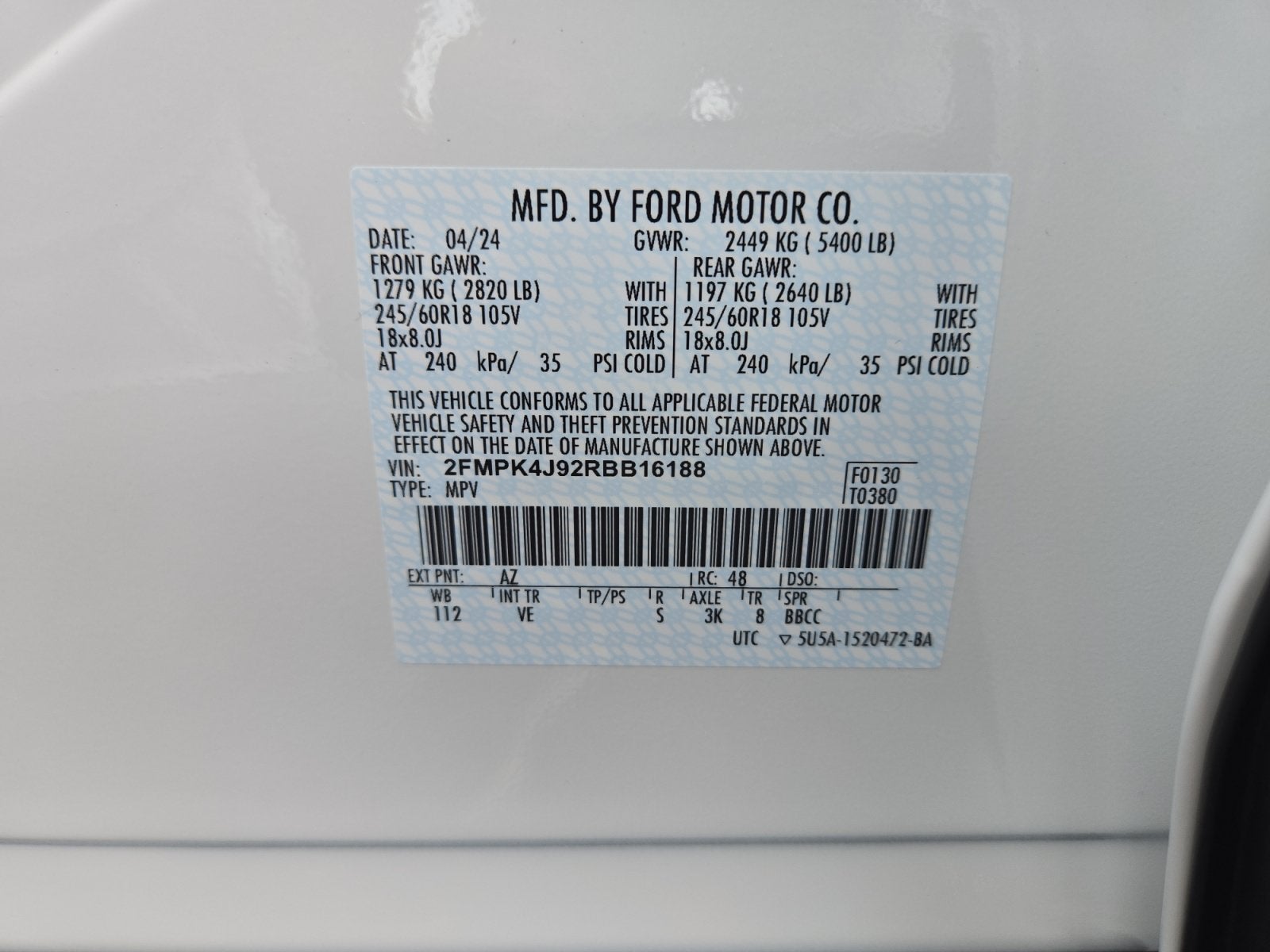 2024 Ford Edge SEL
