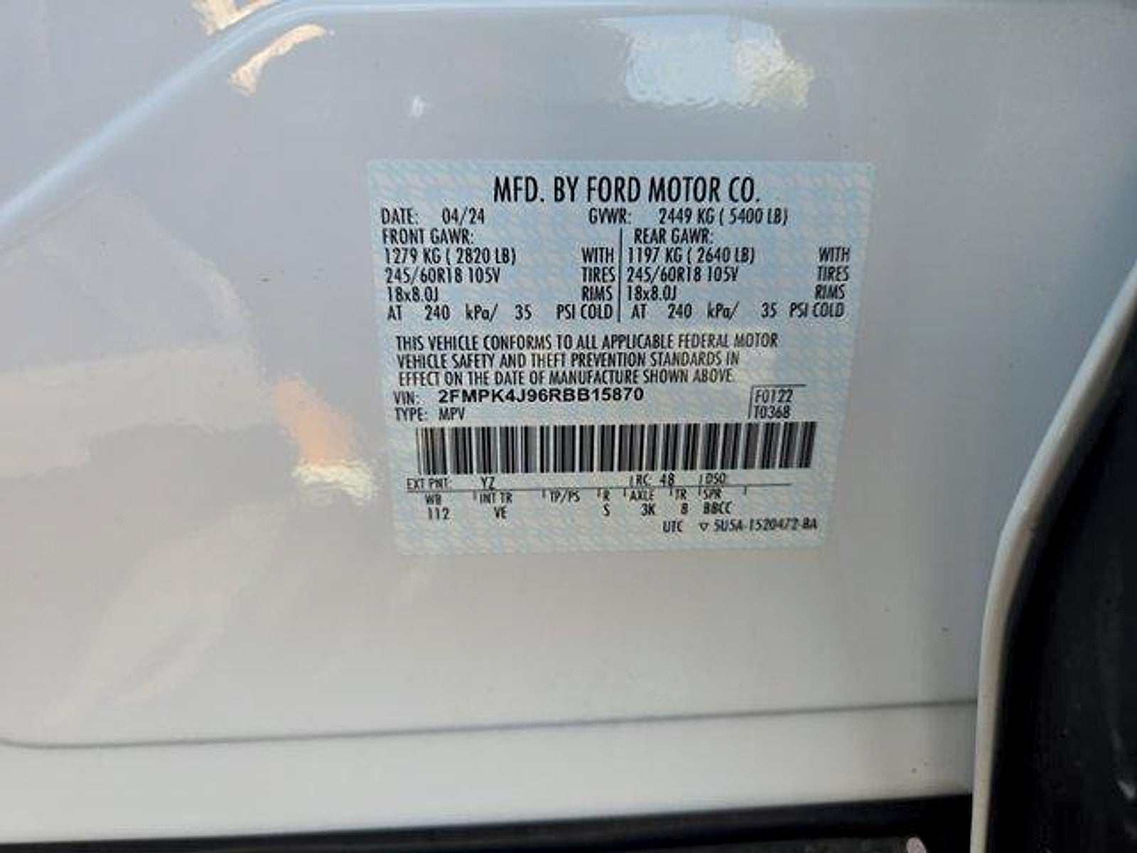 2024 Ford Edge SEL