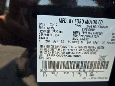 2019 Ford Edge SEL