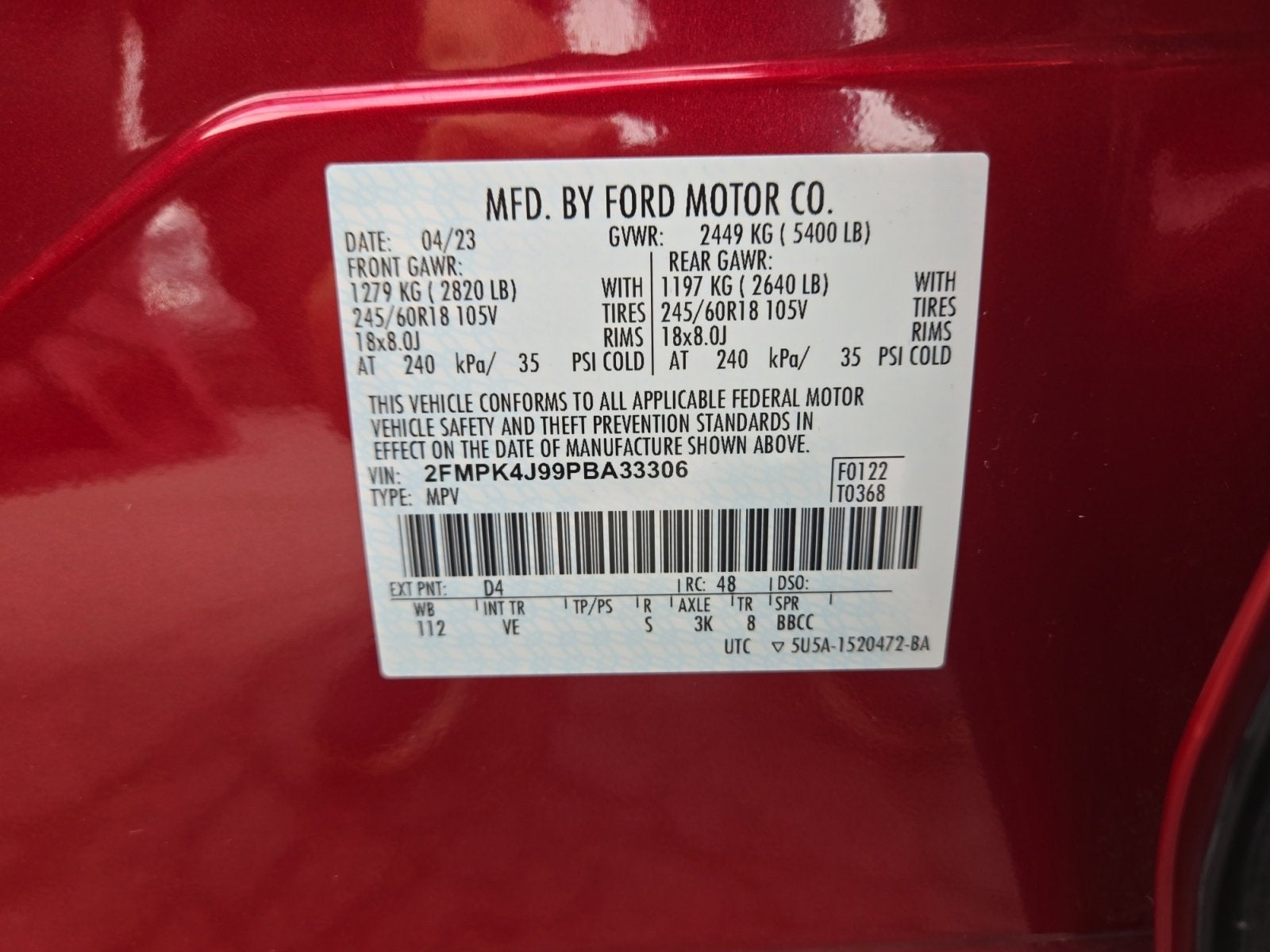 2023 Ford Edge SEL