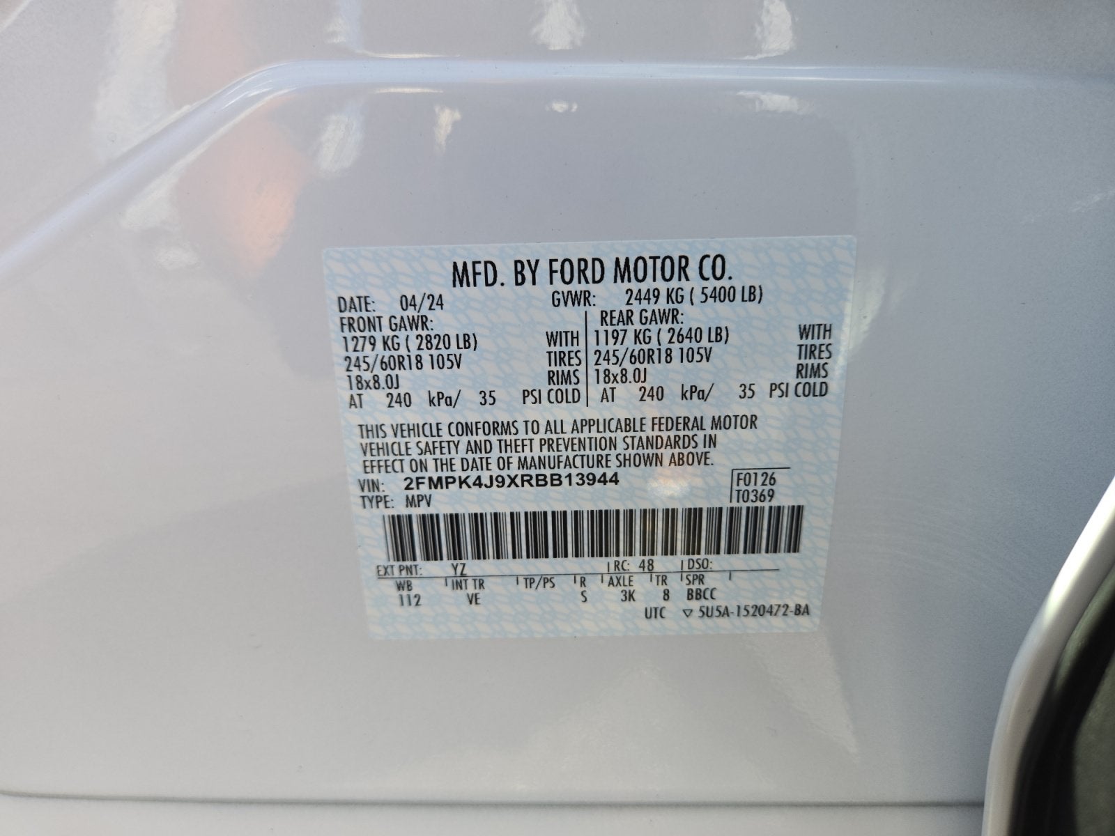 2024 Ford Edge SEL