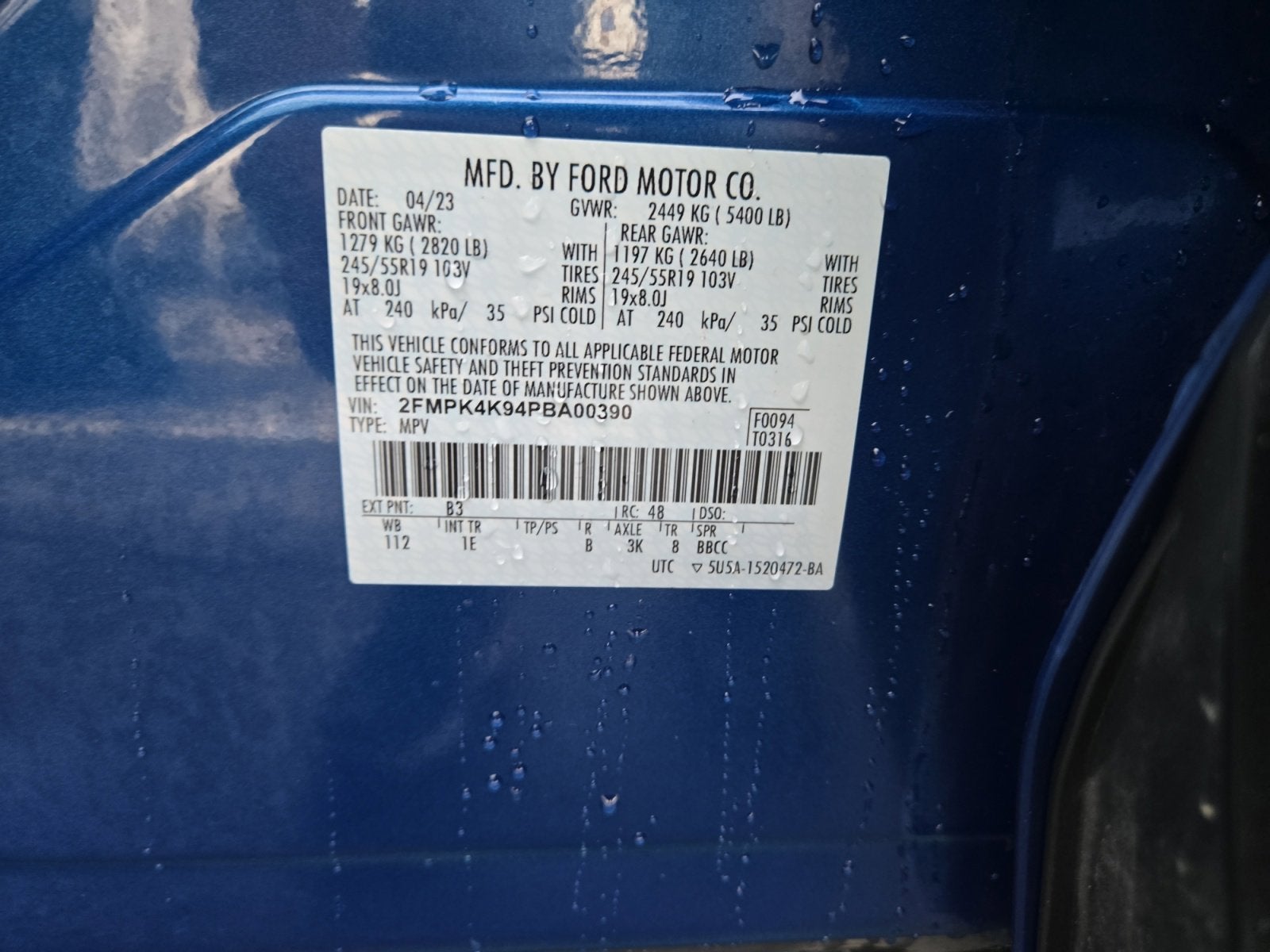 2023 Ford Edge Titanium