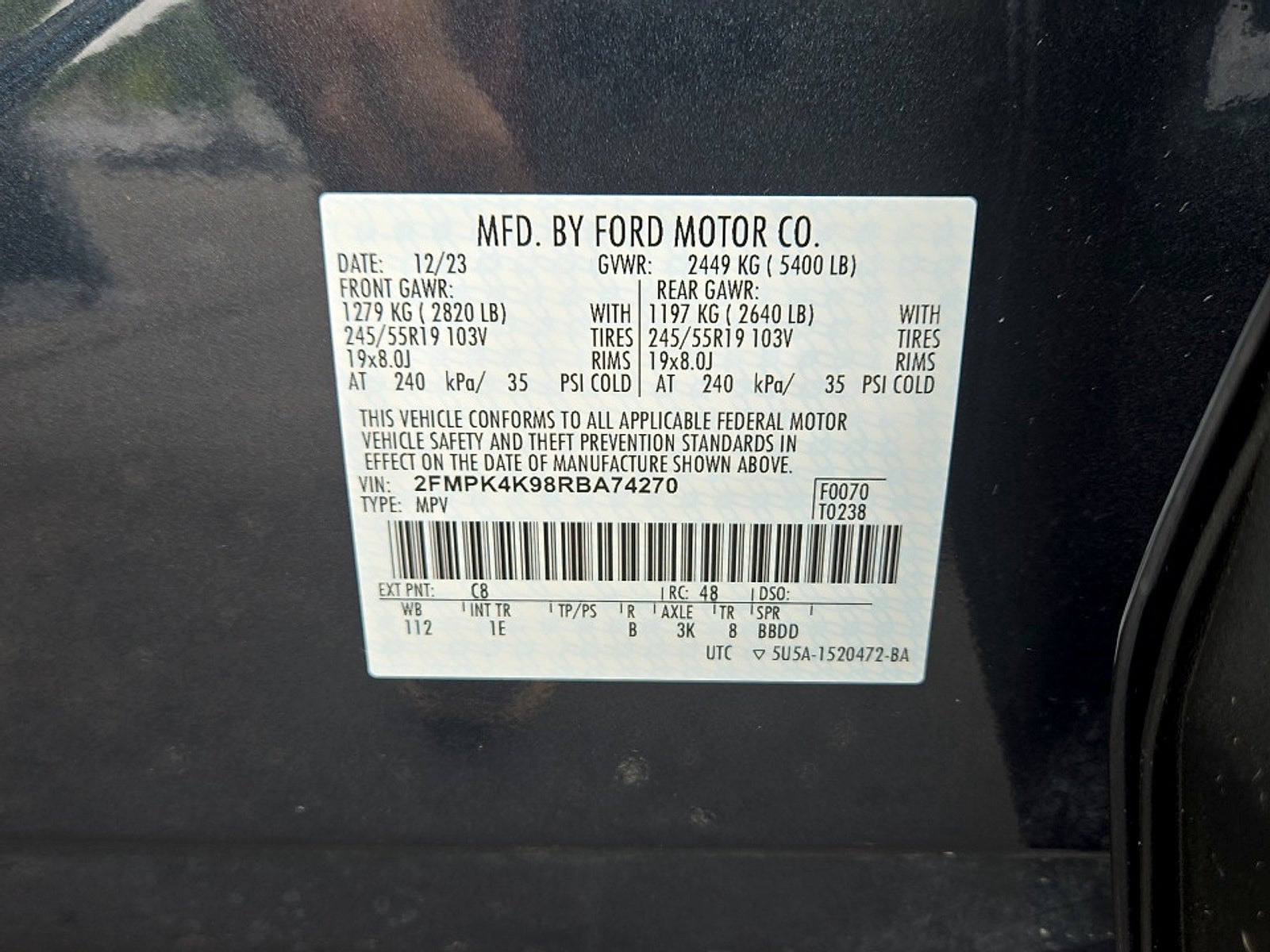 2024 Ford Edge Titanium
