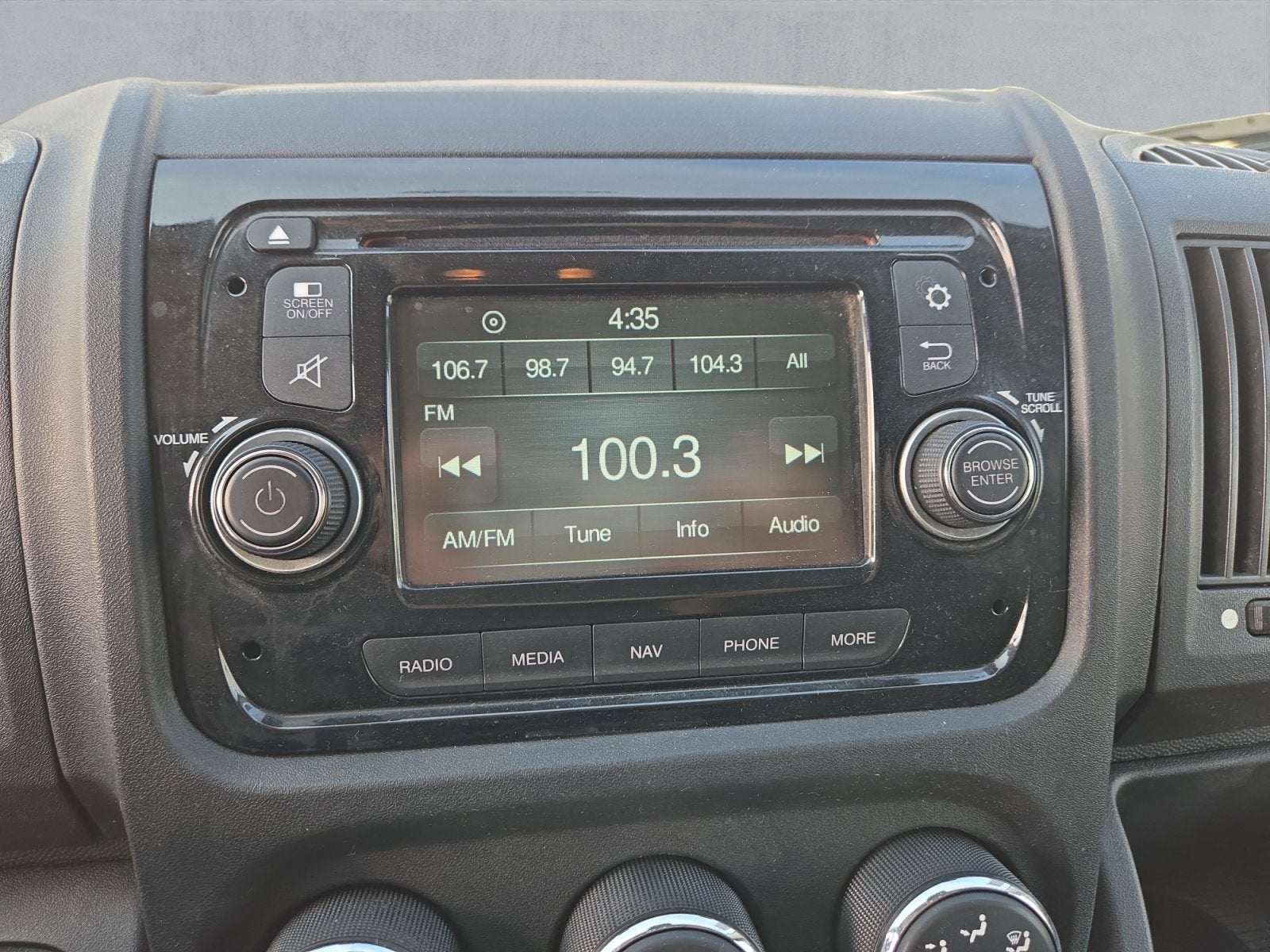 2016 RAM ProMaster Cargo Van 159 WB High Roof Cargo