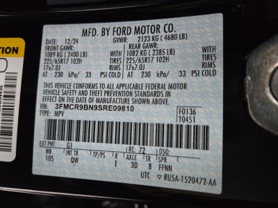 2025 Ford Bronco Sport Big Bend