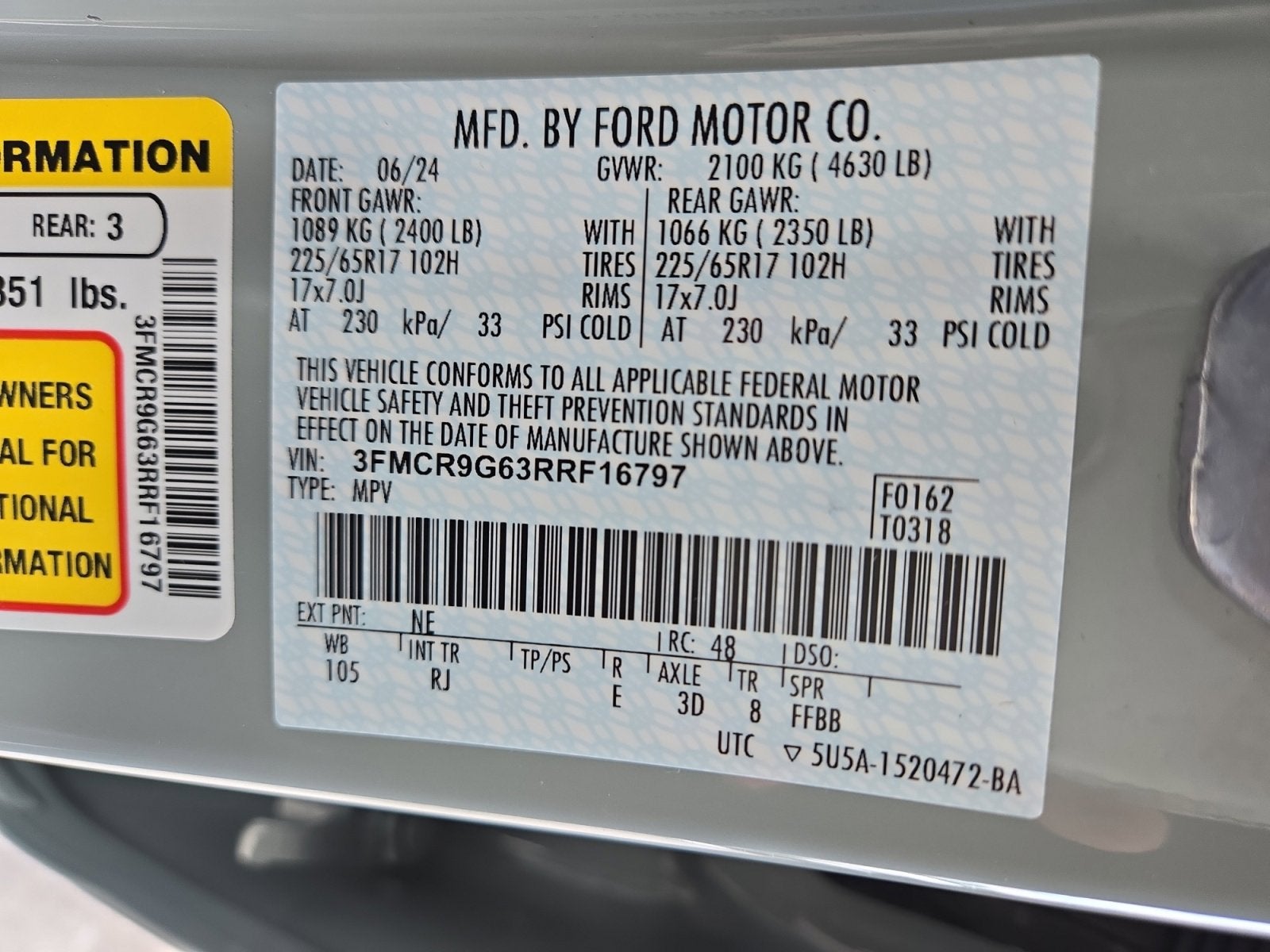 2024 Ford Bronco Sport Heritage