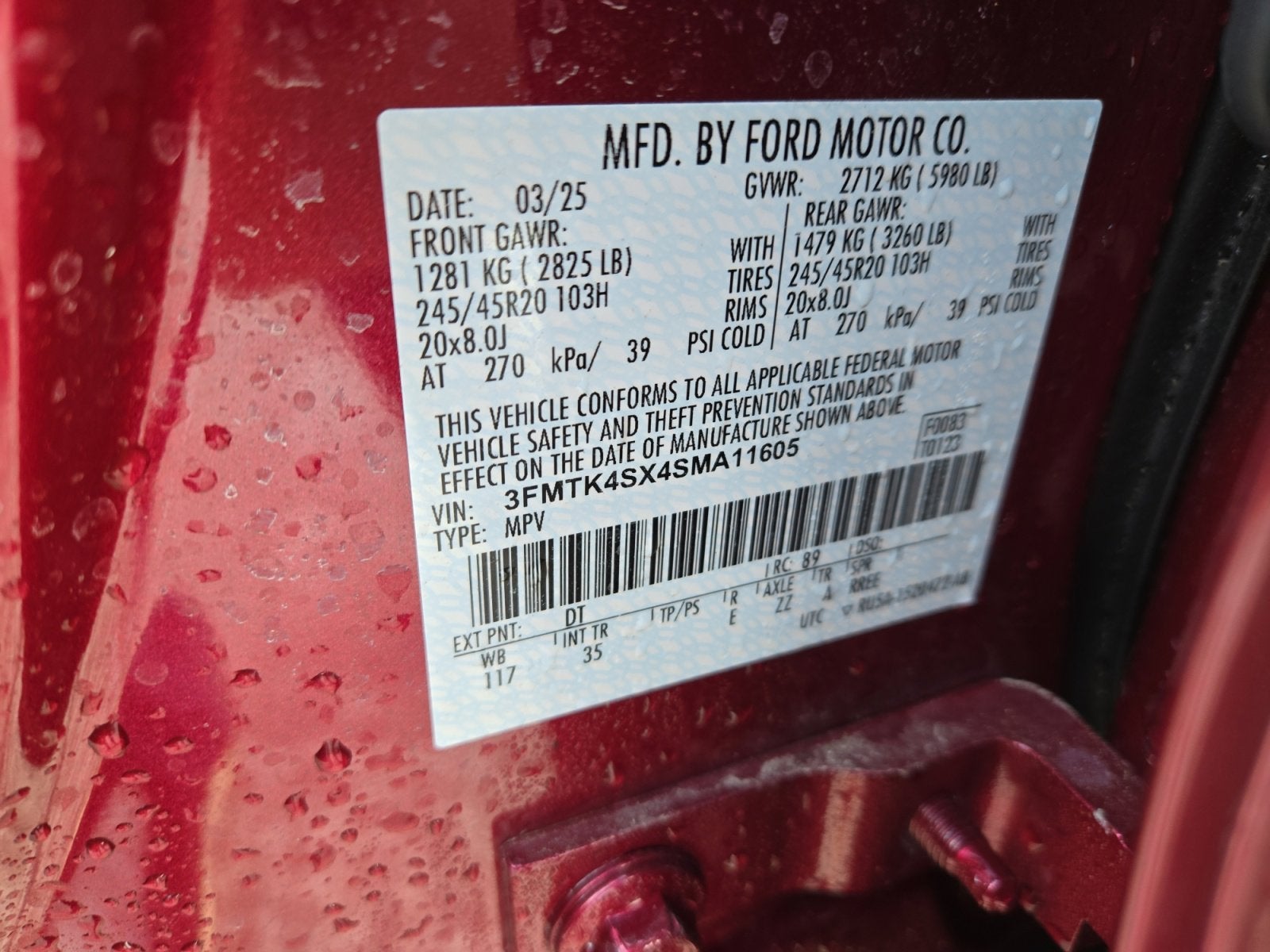 2025 Ford Mustang Mach-E GT