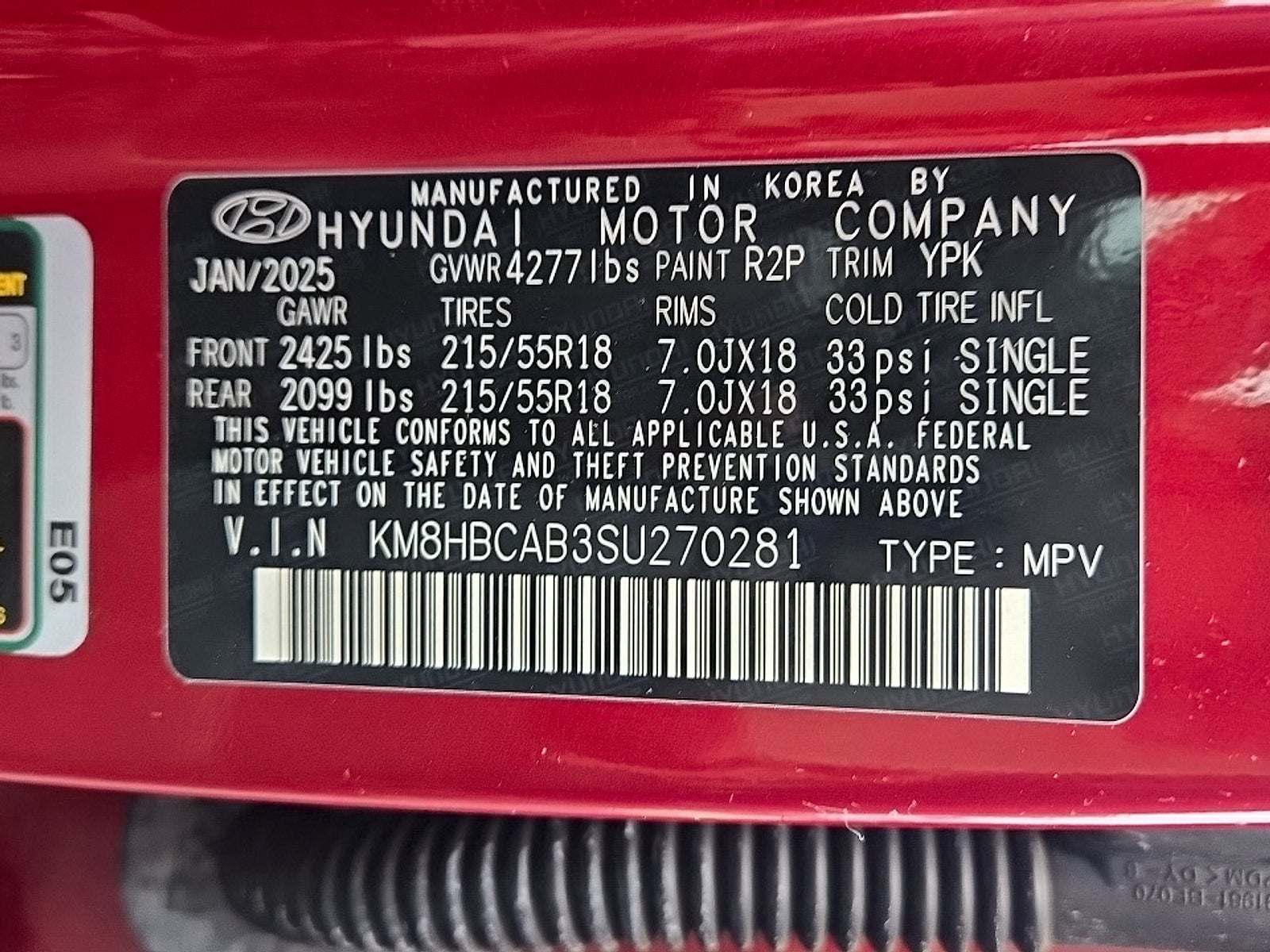 2025 Hyundai Kona SEL