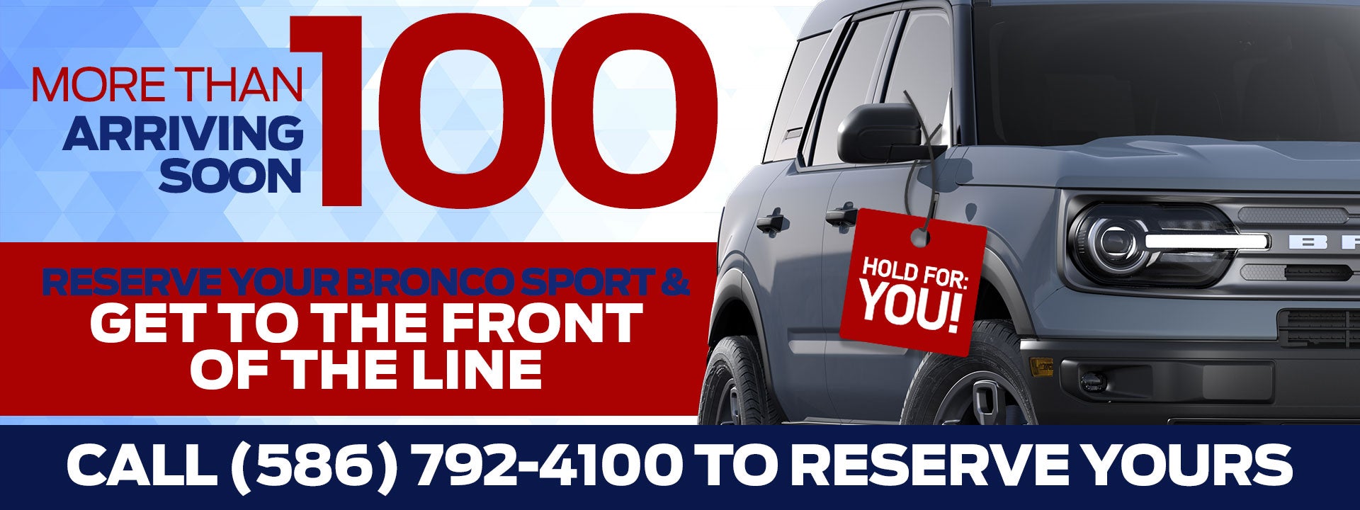 Reserve Your Bronco Sport