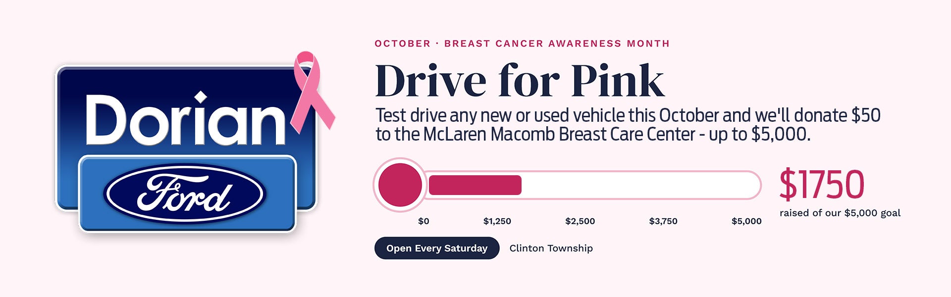 Drive for pink