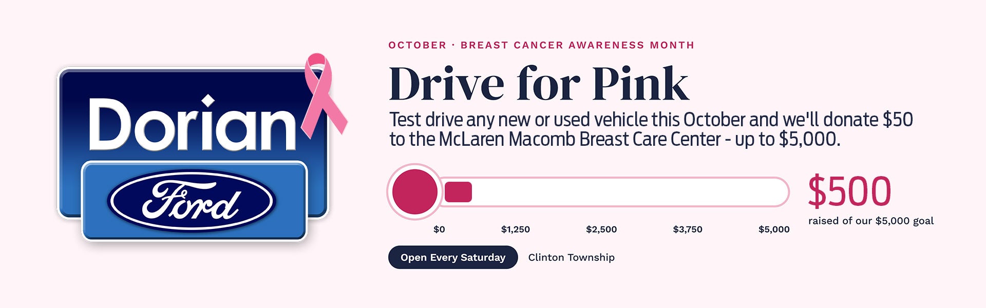 Drive for pink