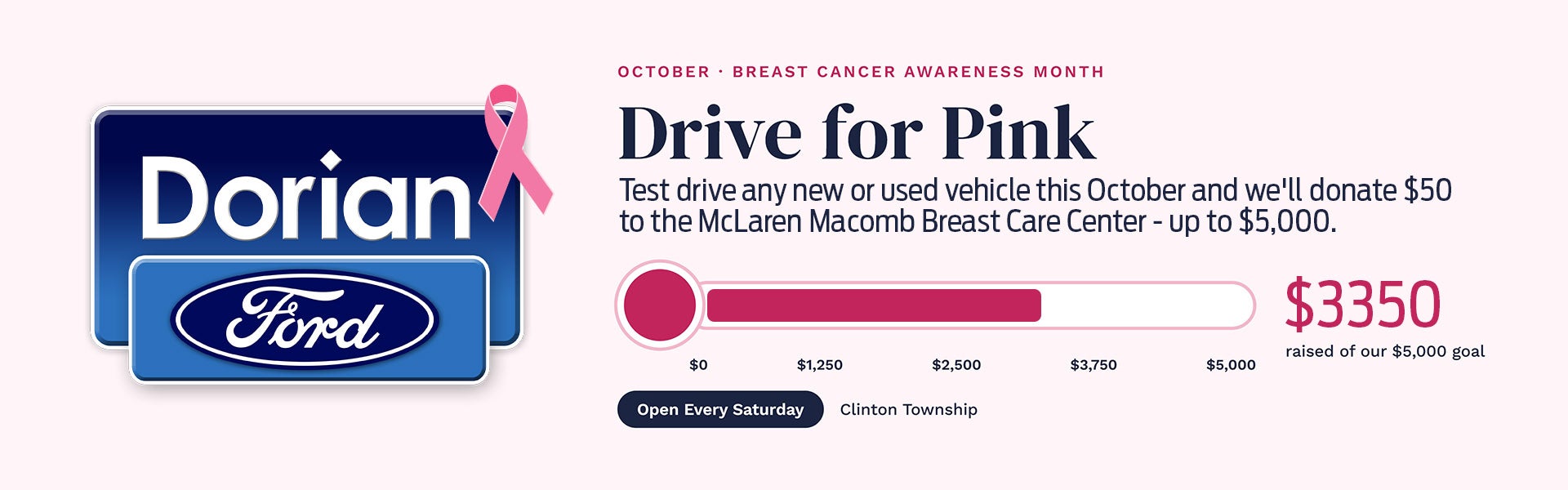 Drive for pink