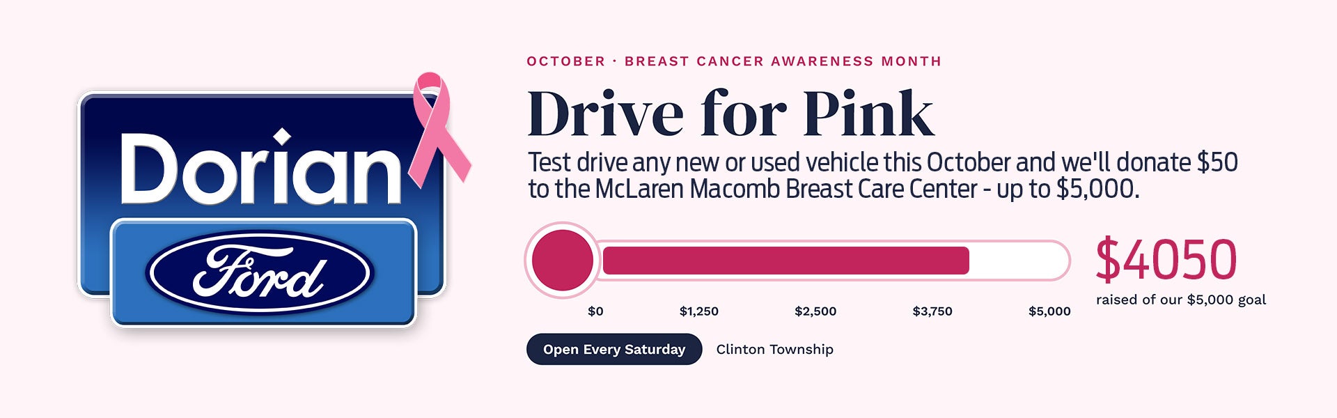 Drive for pink