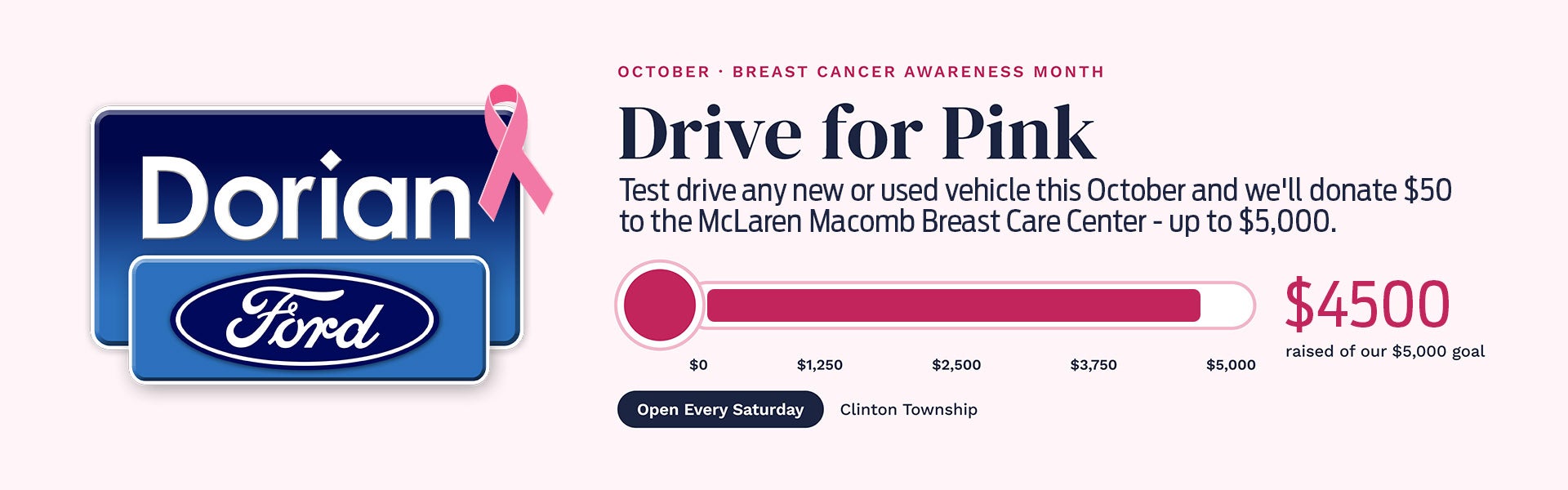 Drive for pink
