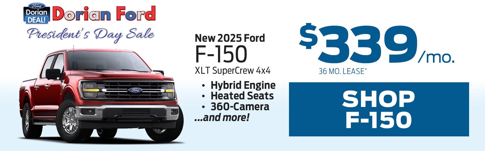 Feb F150 Lease Deal