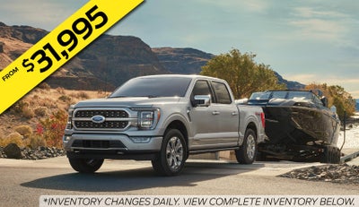 2020 Ford F-150 from $31,495