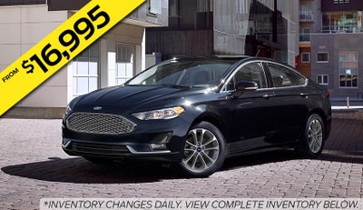 2020 Ford Fusion SE from $16,995