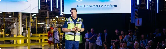 Ford’s midsize electric pickup, the first vehicle on the Universal EV Platform