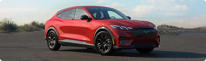 Ford Mustang Mach-E, the all-electric SUV in Ford’s efficient lineup