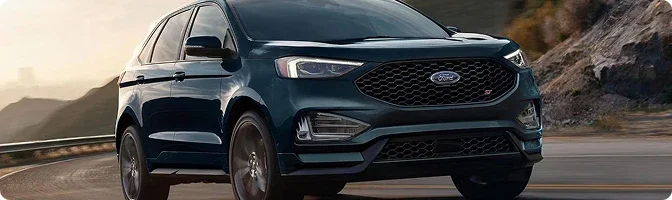 The discontinued Ford Edge, whose North American production ended in 2024