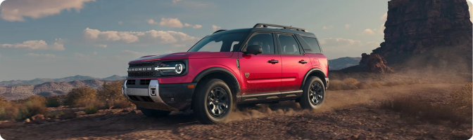 The certified used Ford Bronco Sport you're getting