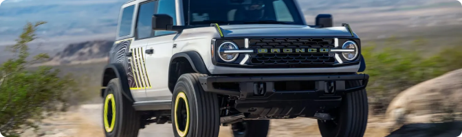 What a certified used Ford Bronco includes