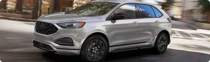 The certified used Ford Edge you're getting