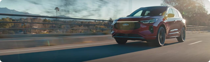 The certified used Ford Escape you're getting