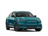 Ford Mustang Mach-E all-electric SUV in blue