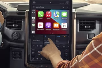 15.5-Inch Touchscreen in the 2025 F-150 Lightning