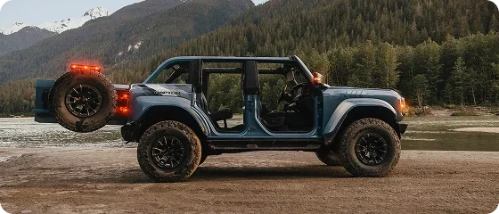 Removable doors on the 2025 Ford Bronco Big Bend