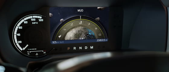 G.O.A.T. Modes selector in the 2024 Ford Bronco