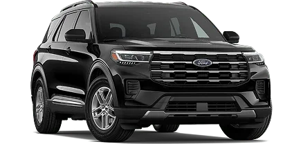 Black Ford Explorer