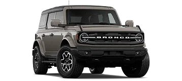 Four-door Ford Bronco available at Dorian Ford, the Ford dealership serving Macomb Township, MI