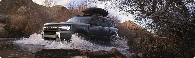 2026 Ford Bronco Sport® 4x4 capability