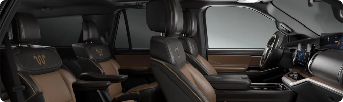 2027 Ford Expedition seating and cargo space