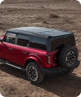 2026 Ford Bronco rear three-quarter view
