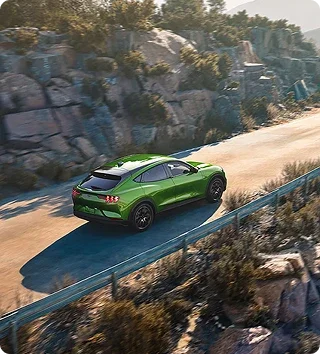 2026 Ford Mustang Mach-E cabin and cargo area